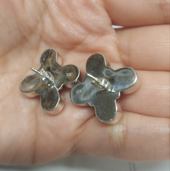 Cluster earrings - Picture 4 of 5